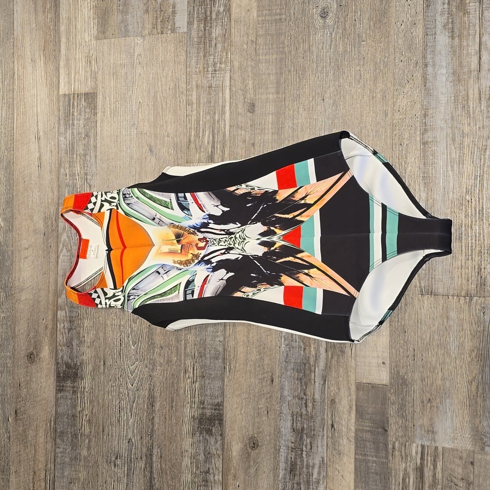 CLOVER CANYON | Flying Cars CA racerback one piece | Size Small NWOT - Picture 2 of 13